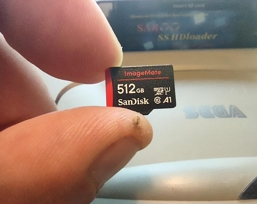 Saroo 512GB preloaded SD card